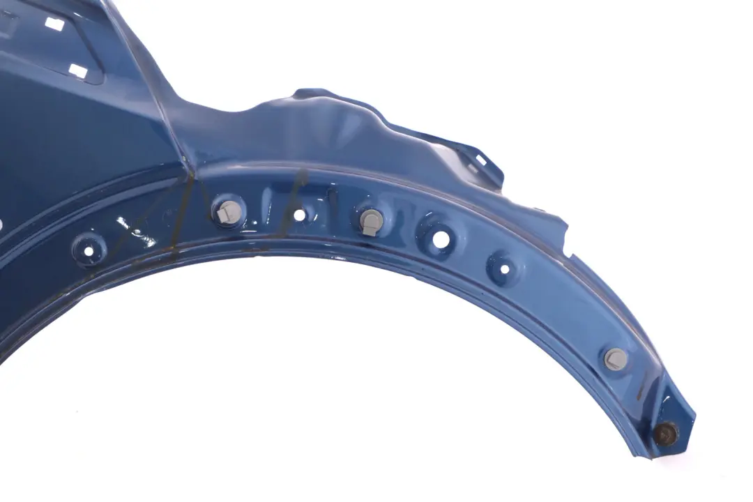 Błotnik prawy Lightning Blue A63 do MINI Cooper R56 o numerze 2754726 MINI Cooper R56 Błotnik prawy Lightning Blue A63 - SKU 2754726-LB4 - Numer Części 2754726