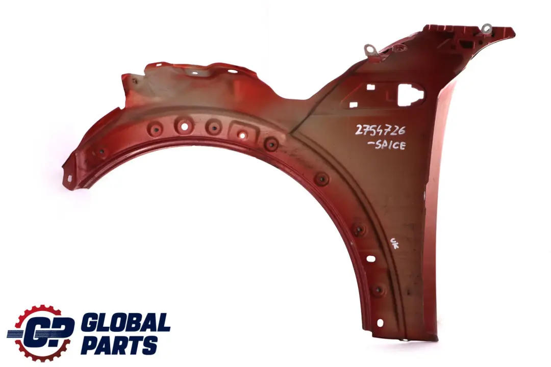 BMW Mini R55 R56 R57 Seitenwand Vorne Rechts Kotflügel Spice Orange - B23 - SKU 2754726-SPICE - Teilenummer 2754726
