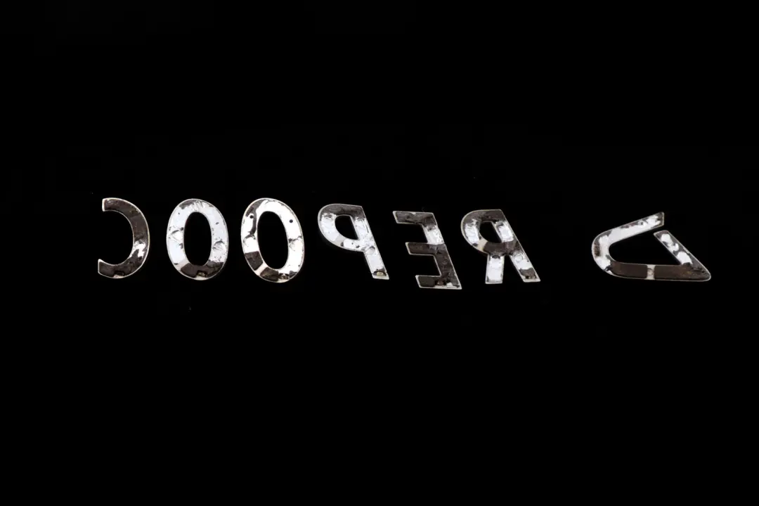 BMW Mini Cooper D R55 R56 R60 F54 F55 F56 Trunk Lid Label Emblem Badge Logo Sign - SKU 2754747 - Part number 2754747