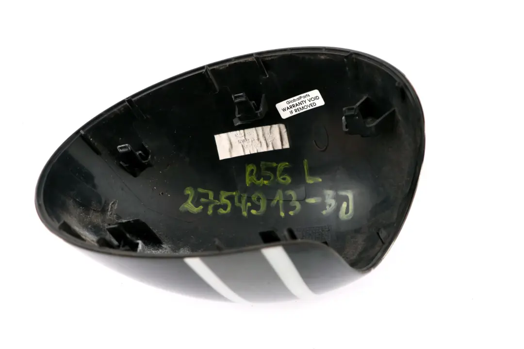 BMW Mini Cooper R55 R56 Abdeckung Spiegel Links Black Jack 5116 - SKU 2754913-BJ - Teilenummer 2754913