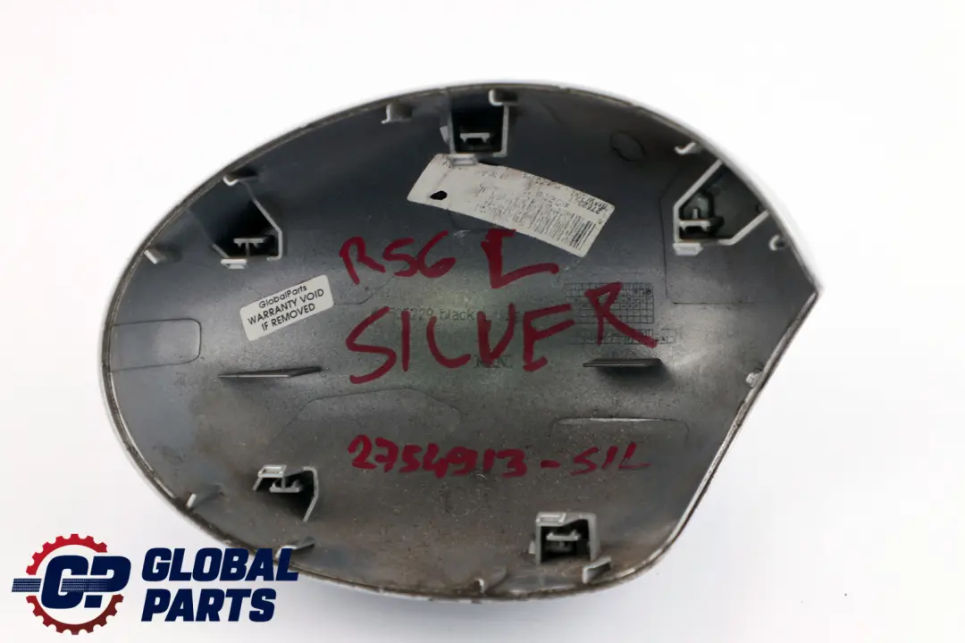 BMW Mini Cooper R55 R56 R60 Abdeckung Spiegel Links Silber 5116 - SKU 2754913-SIL - Teilenummer 2754913