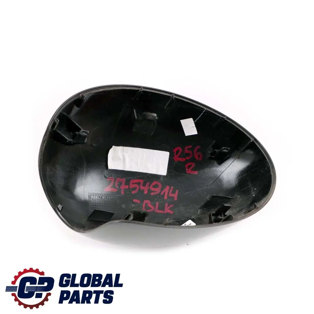 Cap Casing Right Wing Mirror O/S Black to Mini Cooper R55 R56 R57 R60 Cover with Part number 2754914 Mini Cooper R55 R56 R57 R60 Cover Cap Casing Right Wing Mirror O/S Black - SKU 2754914-BLK - Part number 2754914