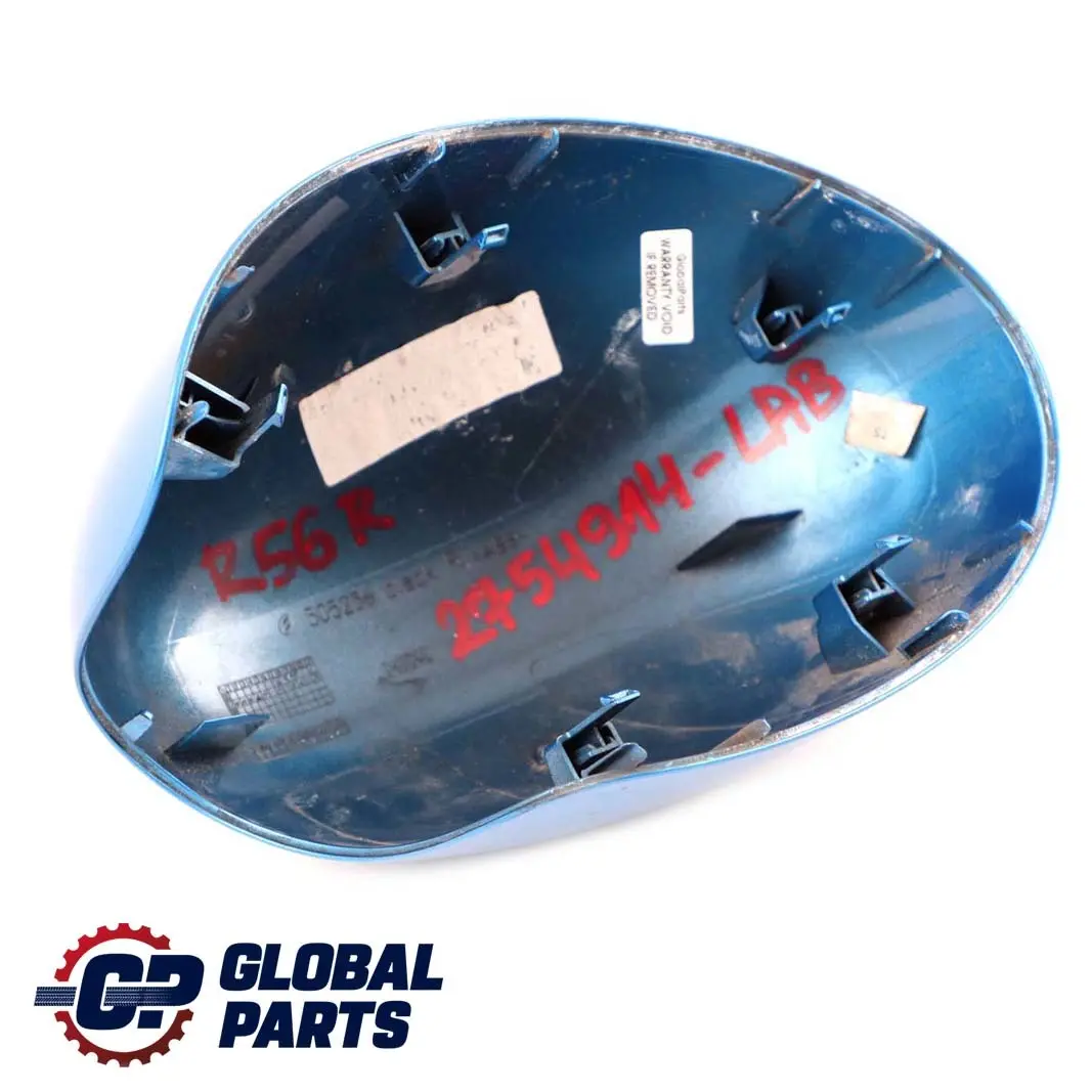  Wing Mirror Cover Mini R55 R56 Cap Casing Right O/S Laser Blue Metallic - A59 - SKU 2754914-LAB - Part number 2754914