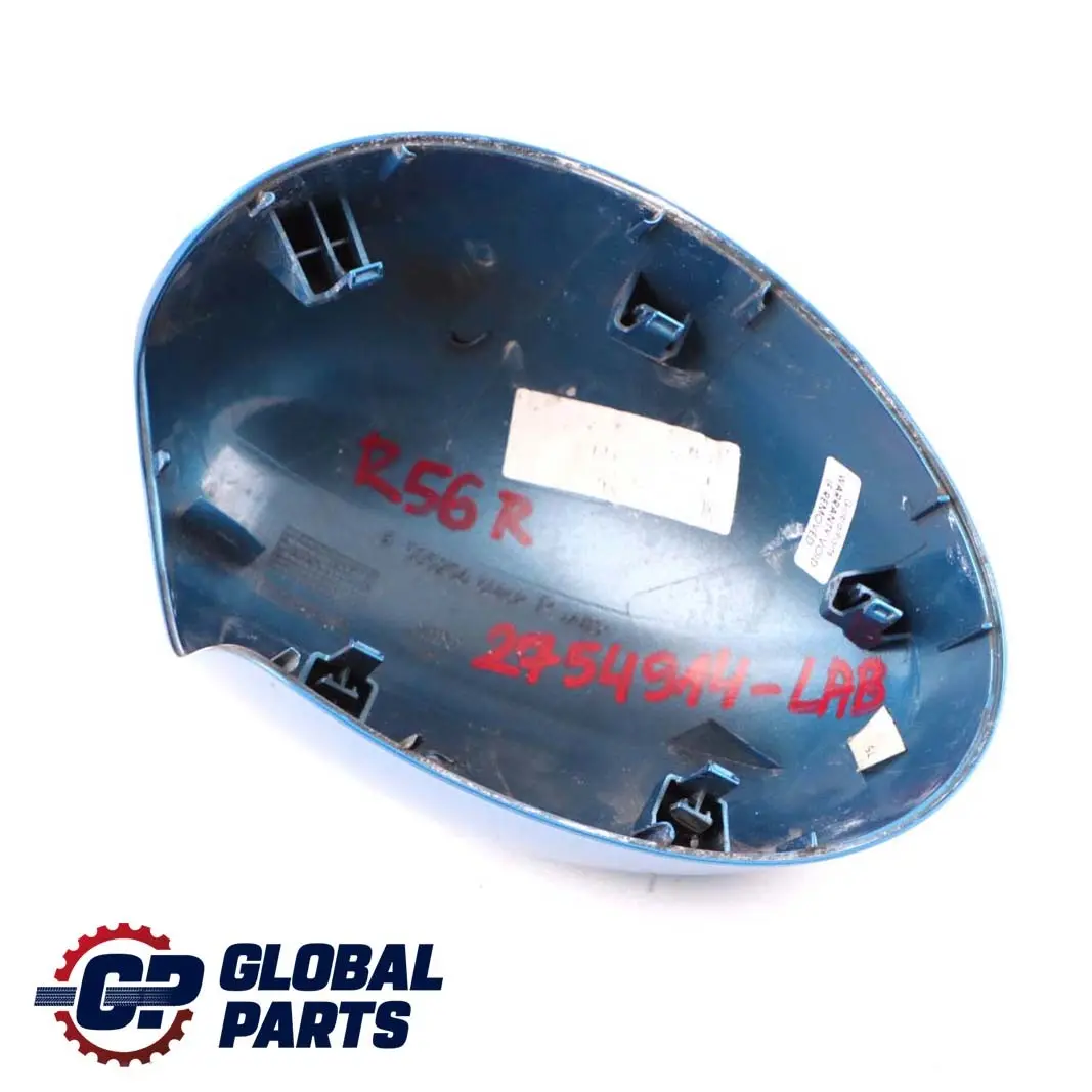  Wing Mirror Cover Mini R55 R56 Cap Casing Right O/S Laser Blue Metallic - A59 - SKU 2754914-LAB - Part number 2754914