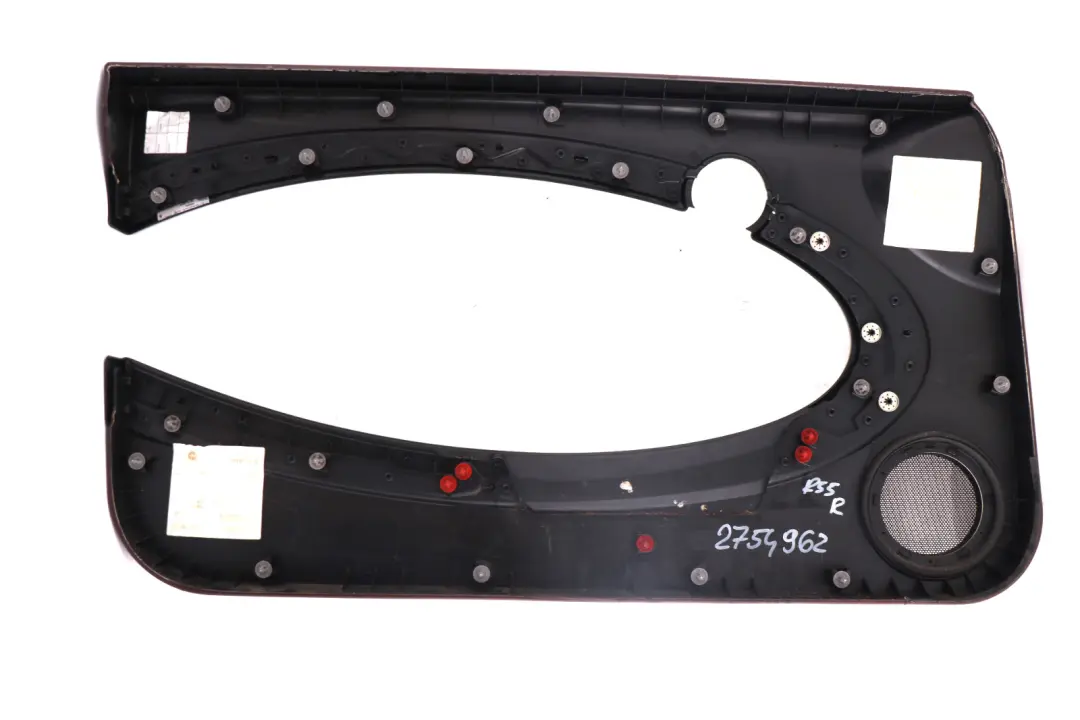 Front Right O/S Door Card Trim Panel Hot Chocolate to BMW MINI Cooper R55 with Part number 2754962 BMW MINI Cooper R55 Front Right O/S Door Card Trim Panel Hot Chocolate - SKU 2754962 - Part number 2754962