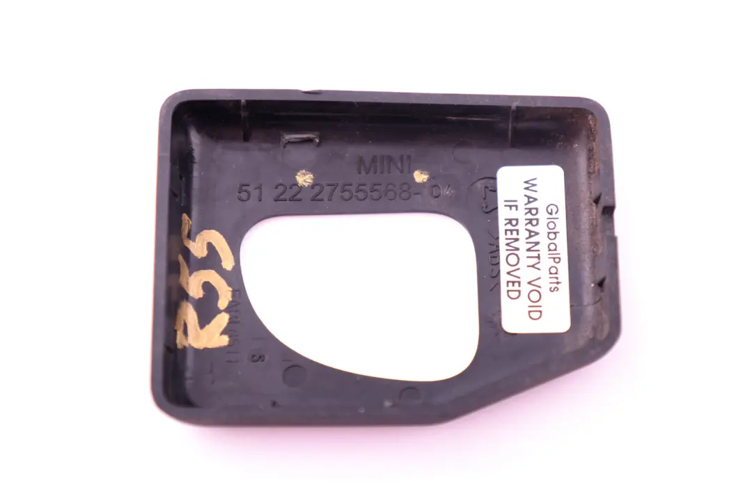 BMW Mini R55 Closing System Door Rear Lower Bracket Cover Covering Cap - SKU 2755568 - Part number 2755568