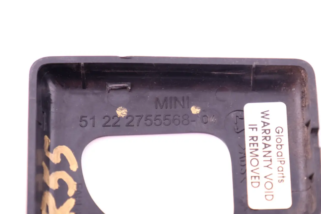 BMW Mini R55 Closing System Door Rear Lower Bracket Cover Covering Cap - SKU 2755568 - Part number 2755568