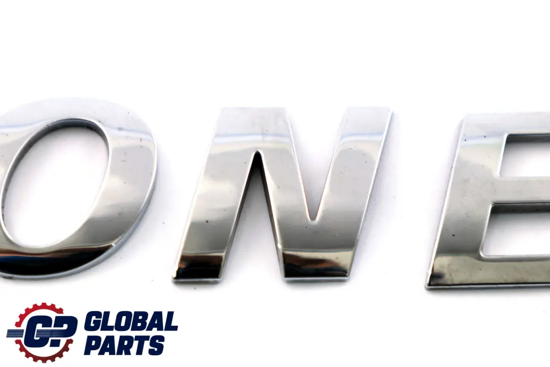 Lettering Emblem Logo Rear Boot Trunk Lid to Mini One R50 R55 R56 R60 with Part number 2755615 Mini One R50 R55 R56 R60 Lettering Emblem Logo Rear Boot Trunk Lid - SKU 2755615 - Part number 2755615