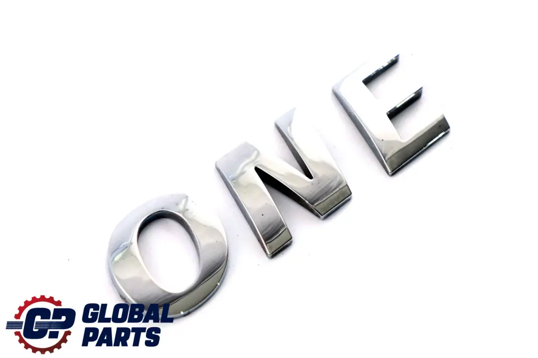 Lettering Emblem Logo Rear Boot Trunk Lid to Mini One R50 R55 R56 R60 with Part number 2755615 Mini One R50 R55 R56 R60 Lettering Emblem Logo Rear Boot Trunk Lid - SKU 2755615 - Part number 2755615