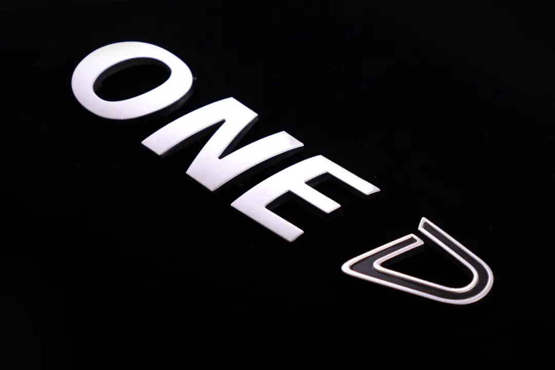 Lettering Emblem Logo Rear Boot Trunk Lid to BMW Mini One R50 R55 R56 R60 D with Part number 2755616 BMW Mini One R50 R55 R56 R60 D Lettering Emblem Logo Rear Boot Trunk Lid - SKU 2755616 - Part number 2755616