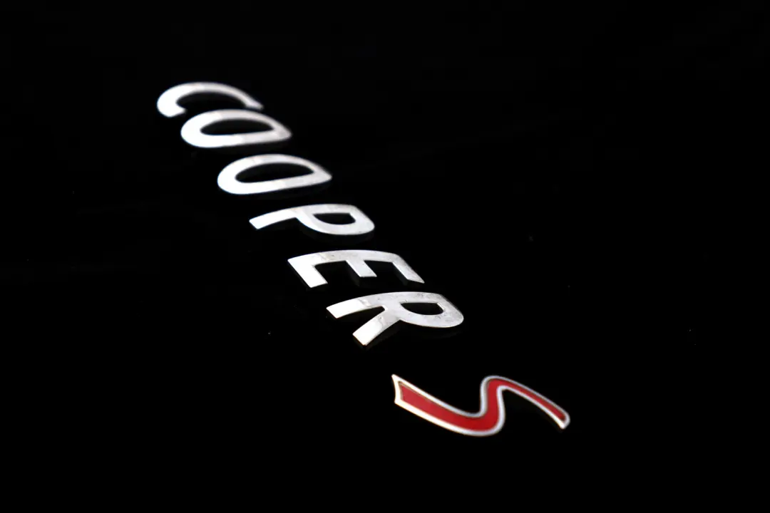 Mini Cooper R53 R55 R56 R57 Boot Trunk Lid Cooper S Lettering Emblem Logo - SKU 2755618 - Part number 2755618