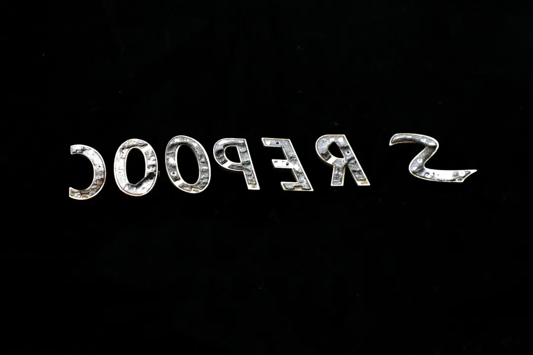 Mini Cooper R53 R55 R56 R57 Boot Trunk Lid Cooper S Lettering Emblem Logo - SKU 2755618 - Part number 2755618