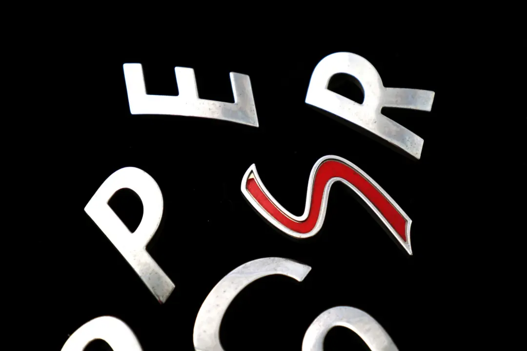 Mini Cooper R53 R55 R56 R57 Boot Trunk Lid Cooper S Lettering Emblem Logo - SKU 2755618 - Part number 2755618