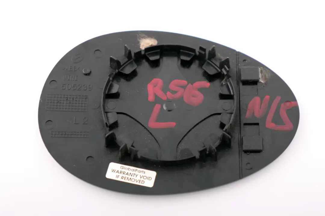 Mini Cooper One R55 R56 R57 Left N/S Wing Mirror Wide-Angle Glass - SKU 2755625-1 - Part number 2755625