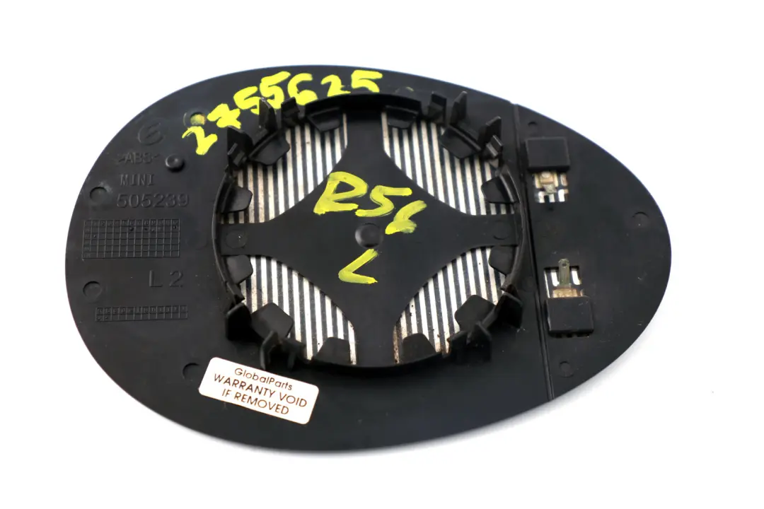  Genuine Mini Cooper One R55 R56 R57 Heated N/S Left Wing Mirror Wide-Angle Glass - SKU 2755625 - Part number 2755625