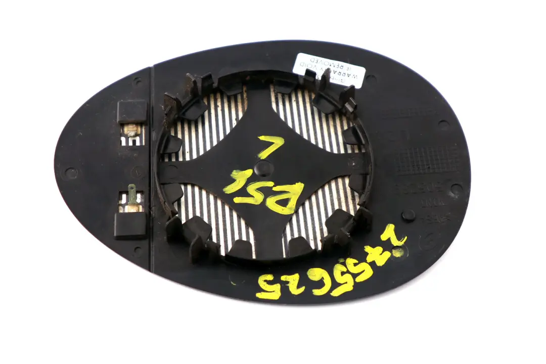  Genuine Mini Cooper One R55 R56 R57 Heated N/S Left Wing Mirror Wide-Angle Glass - SKU 2755625 - Part number 2755625
