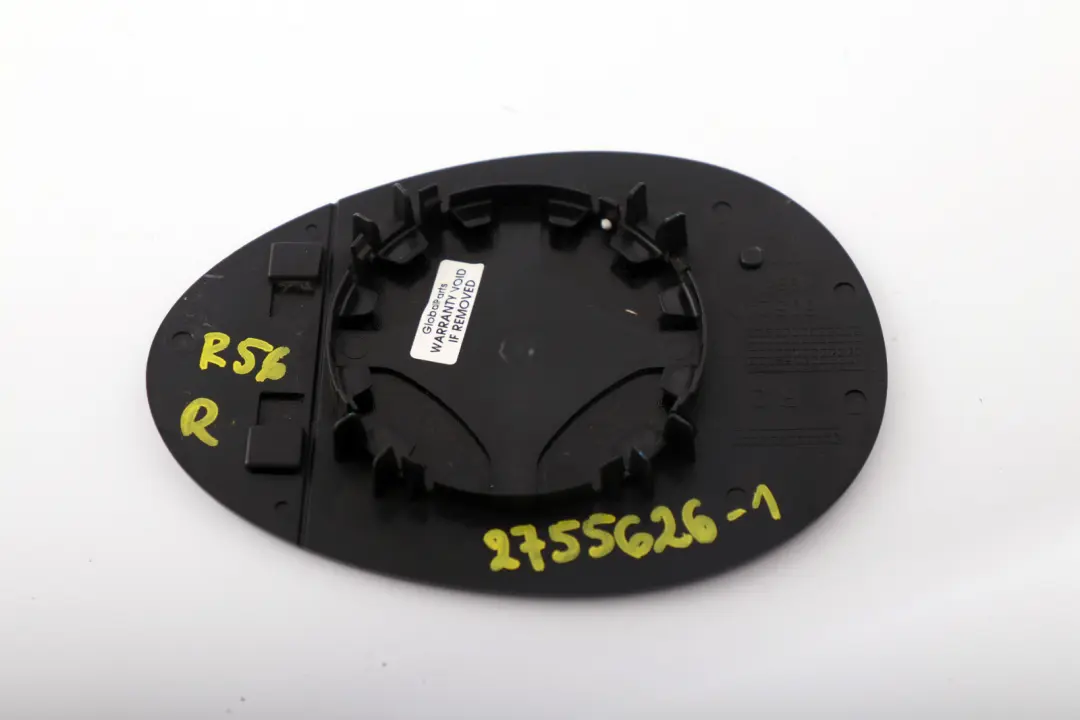  Genuine Mini Cooper One R55 R56 R57 R58 Right O/S Wing Mirror Glass Wide Angle - SKU 2755626-1 - Part number 2755626