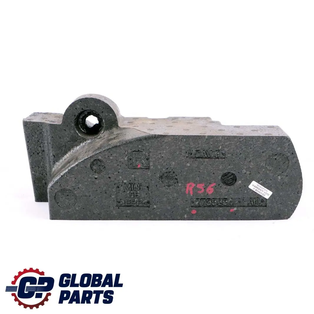 Shell Foam Insert Front Door Right O/S to Mini Cooper One R55 R56 R57 with Part number 2755654 Mini Cooper One R55 R56 R57 Shell Foam Insert Front Door Right O/S - SKU 2755654 - Part number 2755654
