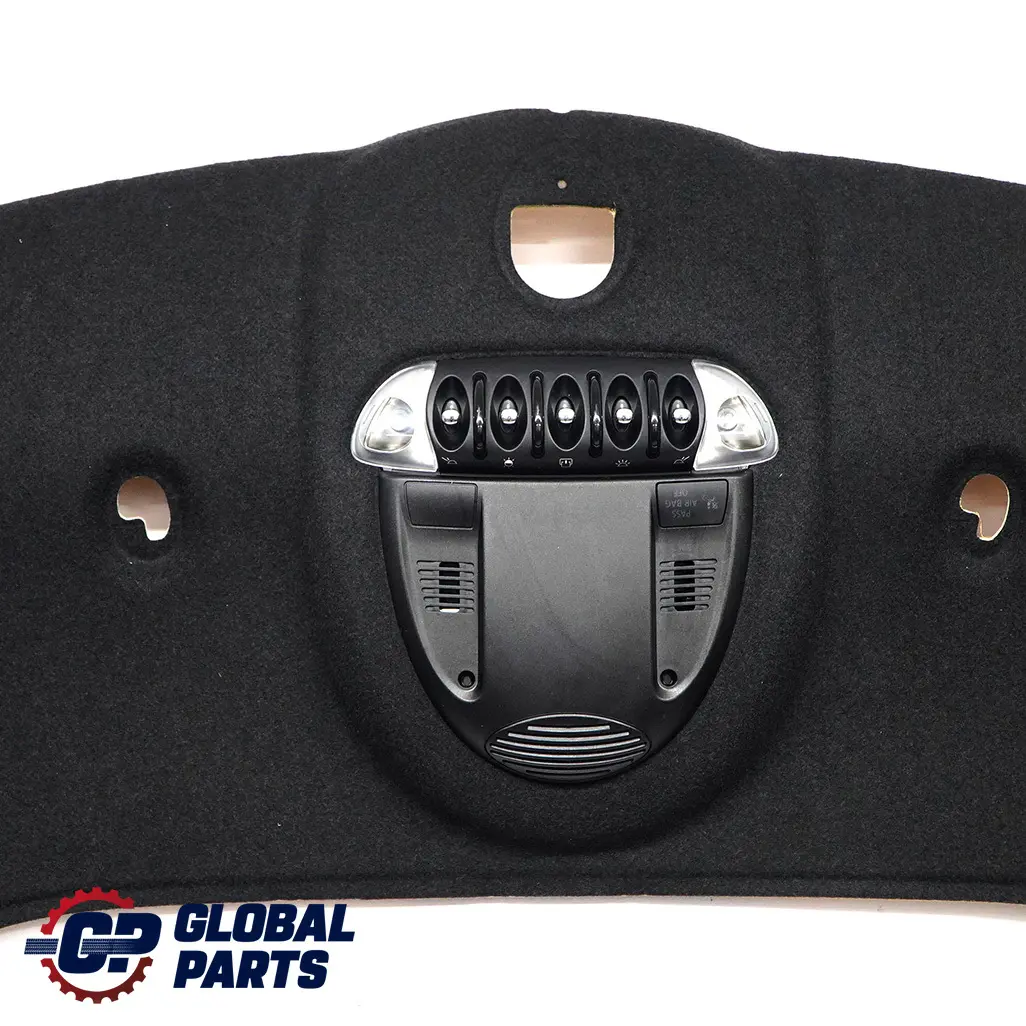 Roof Lining Roofliner Sunroof Carbon Black to Mini Cooper R55 Clubman with Part number 2755919 Mini Cooper R55 Clubman Roof Lining Roofliner Sunroof Carbon Black - SKU 2755919 - Part number 2755919