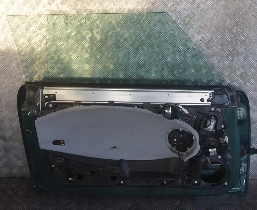Door Front Left N/S British Racing Green to Mini Cooper R55 R56 R57 R58 R59 with Part number 2755935 Mini Cooper R55 R56 R57 R58 R59 Door Front Left N/S British Racing Green - SKU 2755935-BRG3 - Part number 2755935