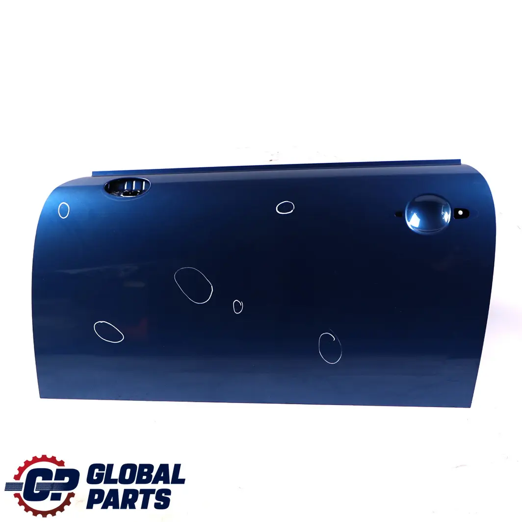 Door Front Left N/S Lightning Blue - A63 to Mini Cooper One R55 R56 R57 R58 R59 with Part number 2755935 Mini Cooper One R55 R56 R57 R58 R59 Door Front Left N/S Lightning Blue - A63 - SKU 2755935-LB3 - Part number 2755935