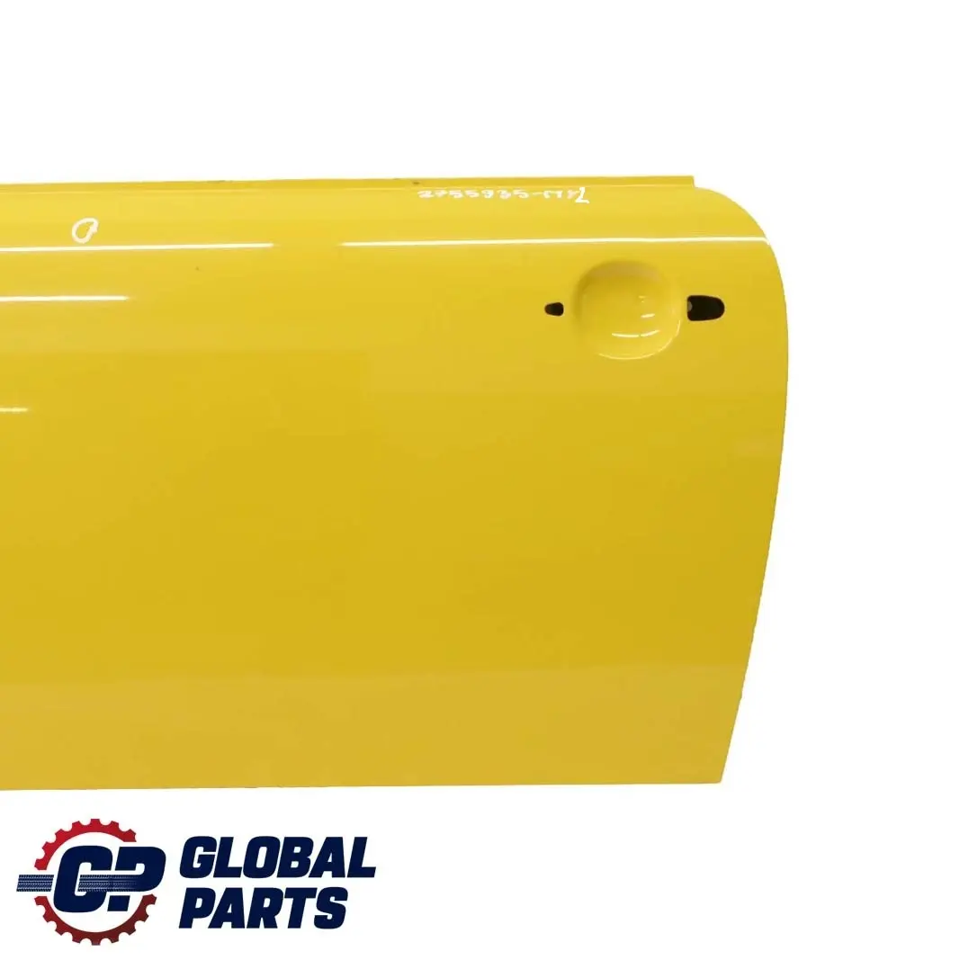 Door Front Left N/S Mellow Yellow - A58 to BMW Mini Cooper R55 R56 R57 R58 R59 with Part number 2755935 BMW Mini Cooper R55 R56 R57 R58 R59 Door Front Left N/S Mellow Yellow - A58 - SKU 2755935-MY2 - Part number 2755935
