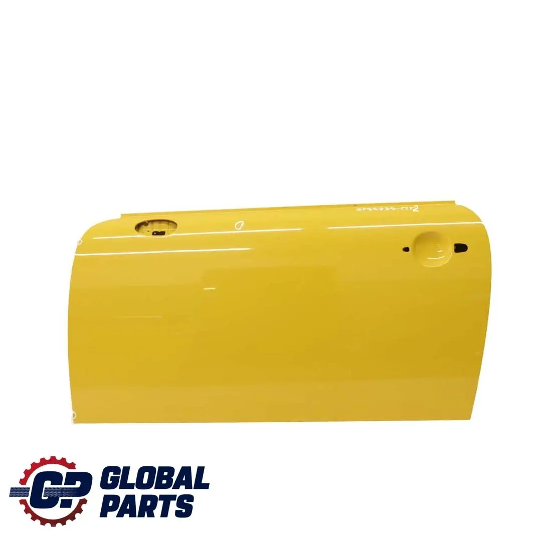 Door Front Left N/S Mellow Yellow - A58 to BMW Mini Cooper R55 R56 R57 R58 R59 with Part number 2755935 BMW Mini Cooper R55 R56 R57 R58 R59 Door Front Left N/S Mellow Yellow - A58 - SKU 2755935-MY2 - Part number 2755935