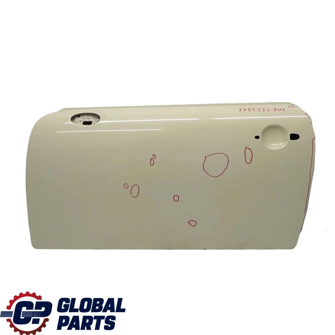 Tür Vorne Links Pepper White - 850 für BMW Mini Cooper 2 R55 R56 R57 R58 R59 mit Teilenummer 2755935 BMW Mini Cooper 2 R55 R56 R57 R58 R59 Tür Vorne Links Pepper White - 850 - SKU 2755935-PW2 - Teilenummer 2755935