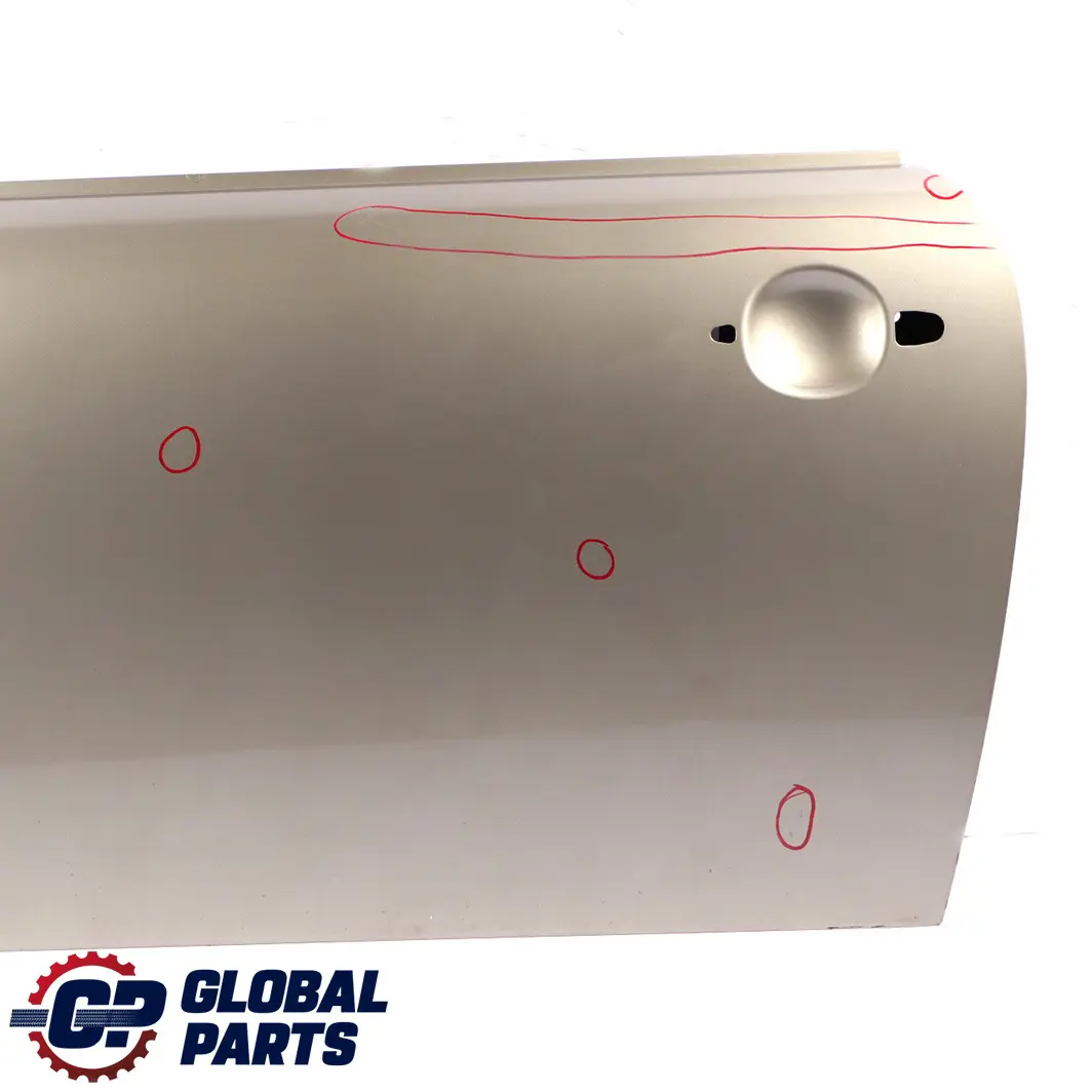 Door Front Left N/S Sparkling Silver - A60 to Mini Cooper One R55 R56 R57 R58 R59 with Part number 2755935 Mini Cooper One R55 R56 R57 R58 R59 Door Front Left N/S Sparkling Silver - A60 - SKU 2755935-SS2 - Part number 2755935