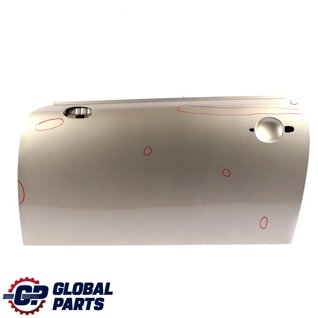 Door Front Left N/S Sparkling Silver - A60 to Mini Cooper One R55 R56 R57 R58 R59 with Part number 2755935 Mini Cooper One R55 R56 R57 R58 R59 Door Front Left N/S Sparkling Silver - A60 - SKU 2755935-SS2 - Part number 2755935