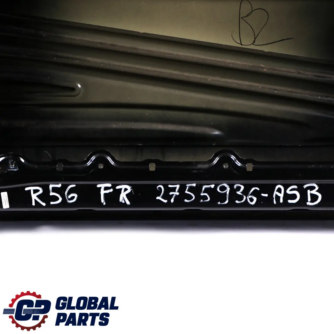 Door Front Right O/S Astro Black Metallic - A25 to Mini Cooper R55 R56 R57 R58 with Part number 2755936 Mini Cooper R55 R56 R57 R58 Door Front Right O/S Astro Black Metallic - A25 - SKU 2755936-ASB1 - Part number 2755936