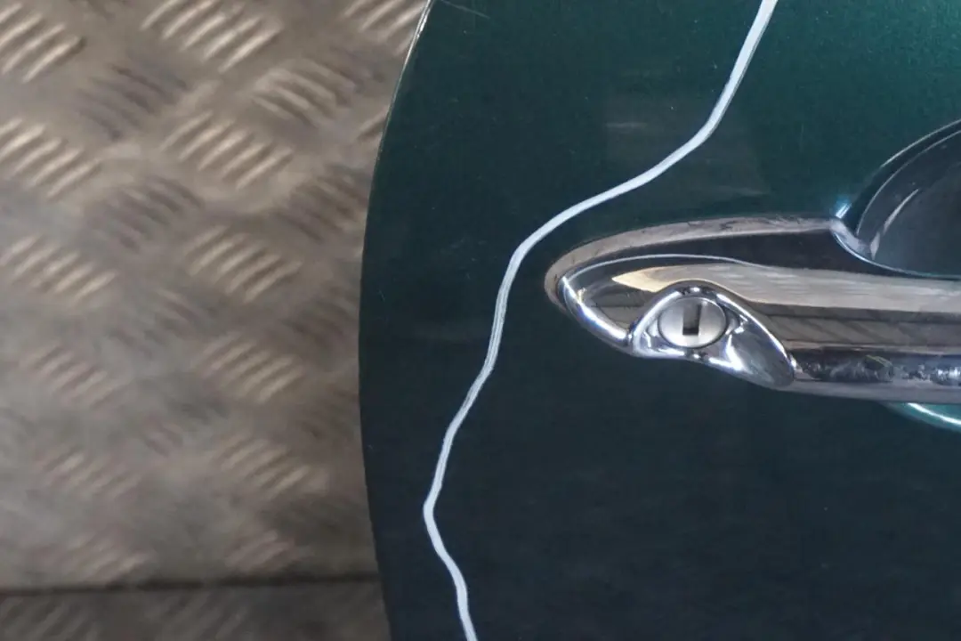 Door Front Right O/S British Racing Green to BMW Mini 3 Cooper R55 R56 R57 R58 R59 with Part number 2755936 BMW Mini 3 Cooper R55 R56 R57 R58 R59 Door Front Right O/S British Racing Green - SKU 2755936-BRG3 - Part number 2755936