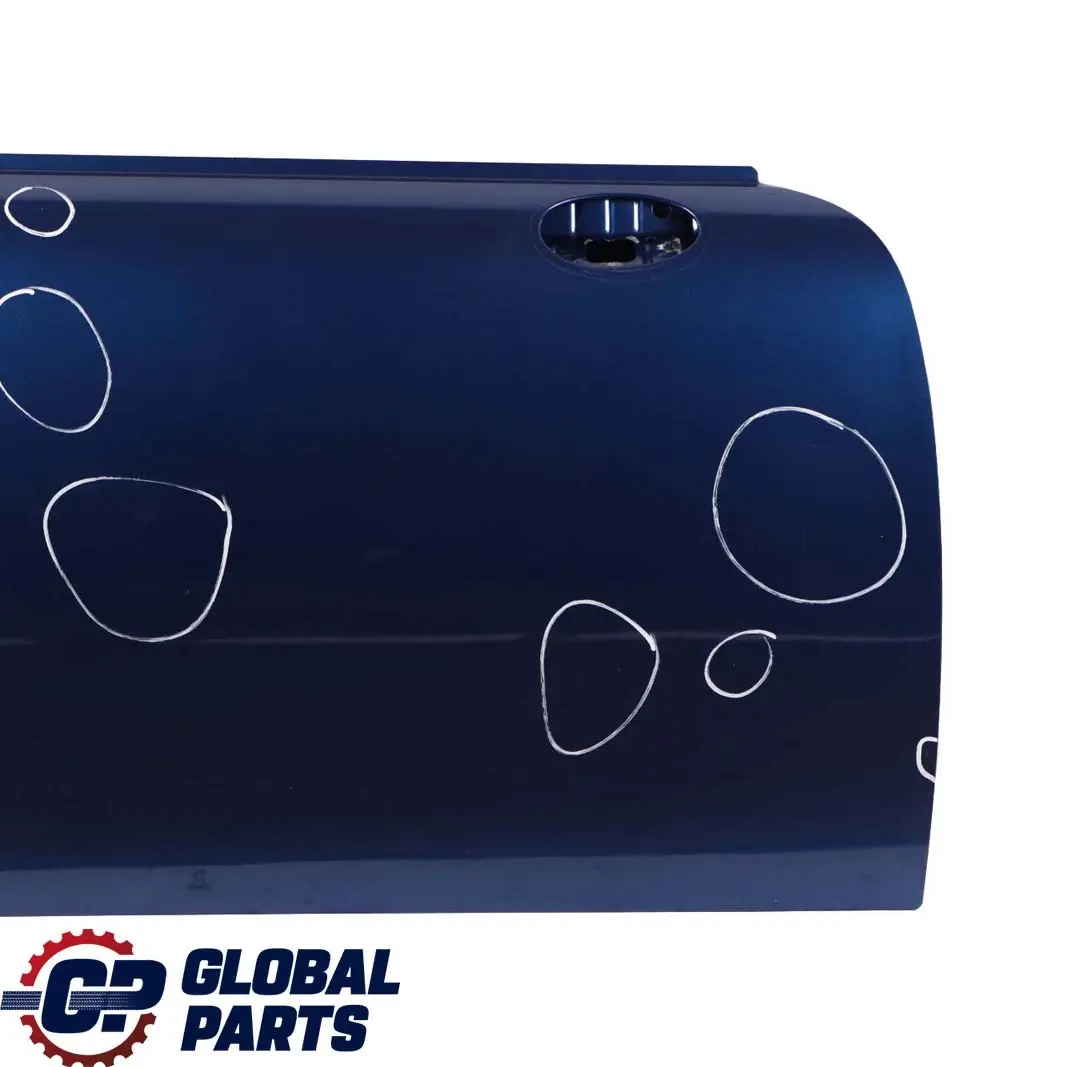 Door Front Right O/S Lightning Blue Metallic A63 to Mini Cooper 4 R55 R56 R57 R58 with Part number 2755936 Mini Cooper 4 R55 R56 R57 R58 Door Front Right O/S Lightning Blue Metallic A63 - SKU 2755936-LB4 - Part number 2755936