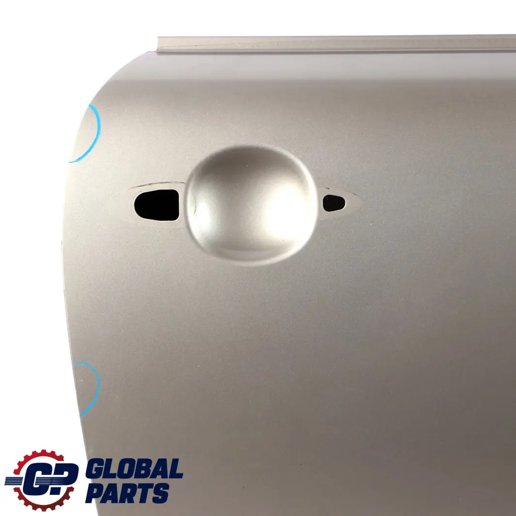 Door Front Right O/S Sparkling Silver - A60 to Mini Cooper 9 R55 R56 R57 R58 with Part number 2755936 Mini Cooper 9 R55 R56 R57 R58 Door Front Right O/S Sparkling Silver - A60 - SKU 2755936-SS9 - Part number 2755936