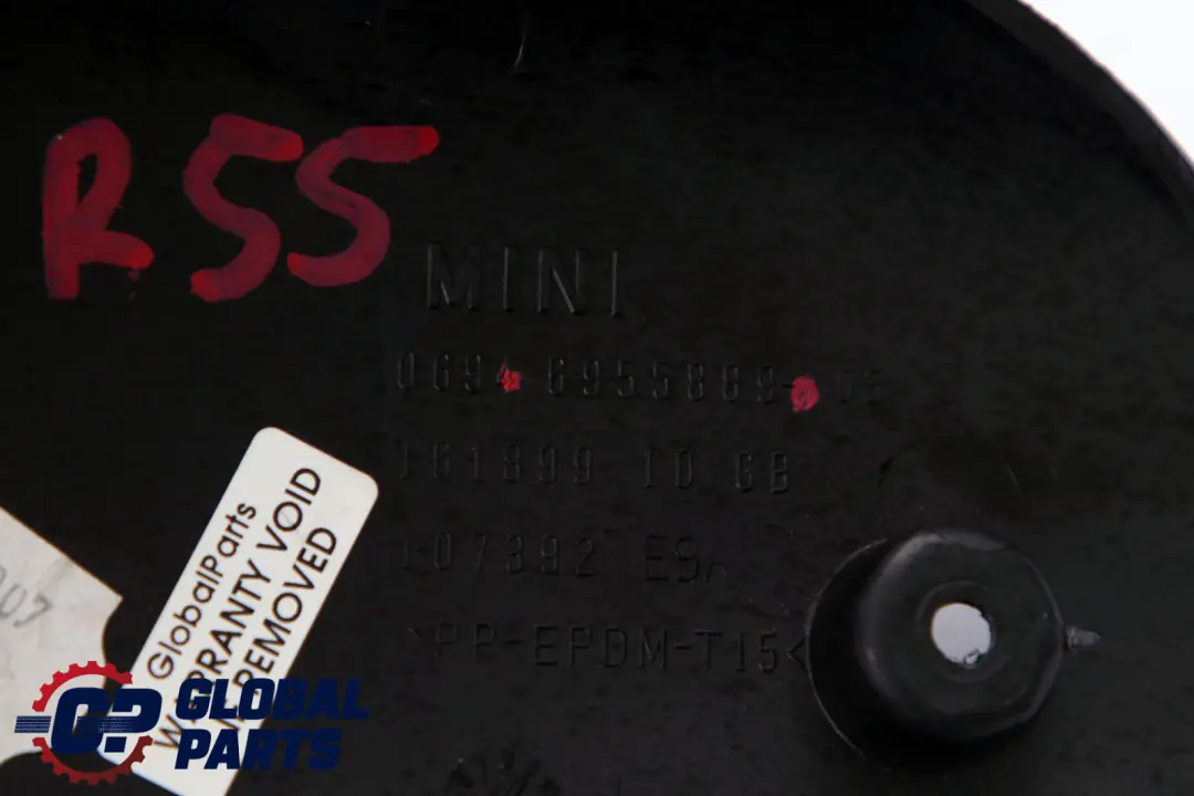 Trim Panel Belt Outlet Roofliner Light Black to Mini Clubman R55 Cover with Part number 2756038 Mini Clubman R55 Cover Trim Panel Belt Outlet Roofliner Light Black - SKU 2756038 - Part number 2756038