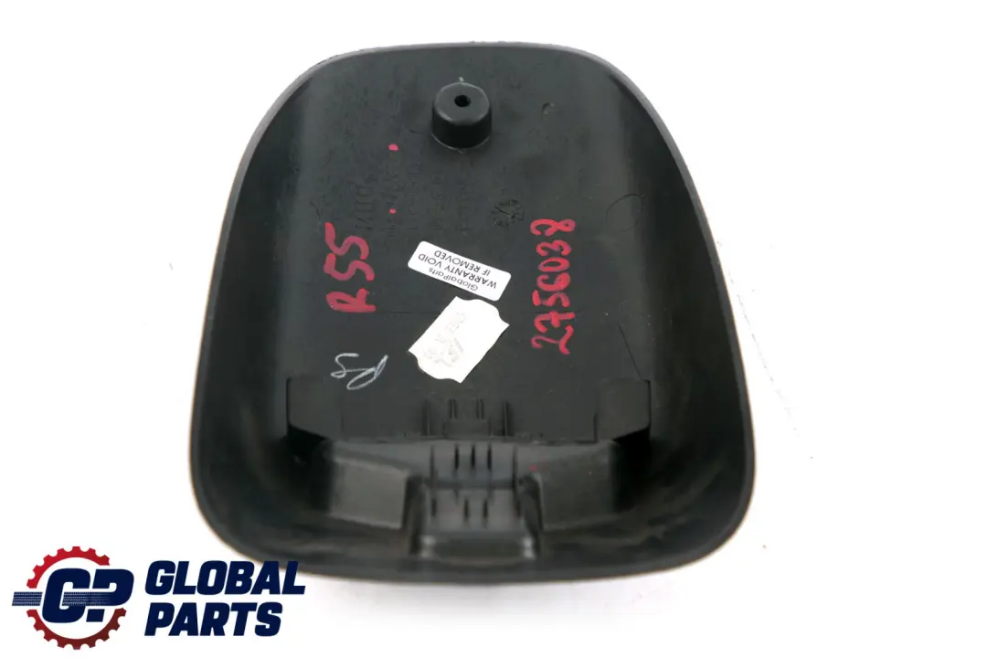 Tapa Panel Embellecedor Cinturon Salida Techo Luz Negro para Mini Clubman R55 con número de pieza 2756038 Mini Clubman R55 Tapa Panel Embellecedor Cinturon Salida Techo Luz Negro - SKU 2756038 - Número de pieza 2756038