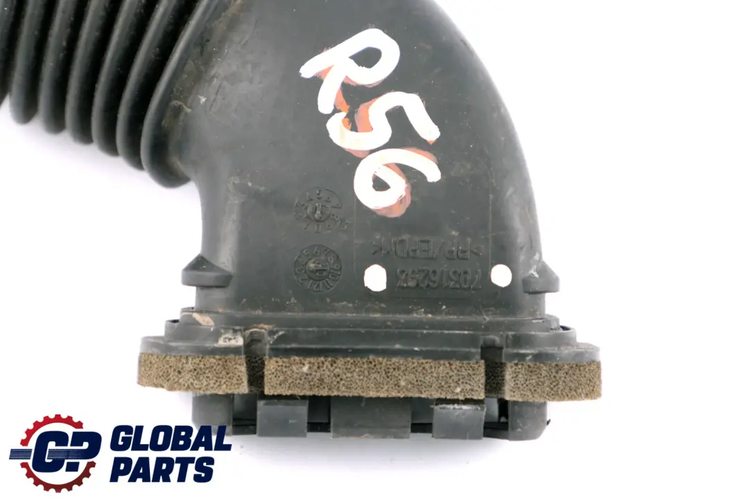 Channel Boost Intake Duct Pipe to Mini Cooper S N14 R55 R56 R57 LCi Air with Part number 2756043 Mini Cooper S N14 R55 R56 R57 LCi Air Channel Boost Intake Duct Pipe - SKU 2756043 - Part number 2756043