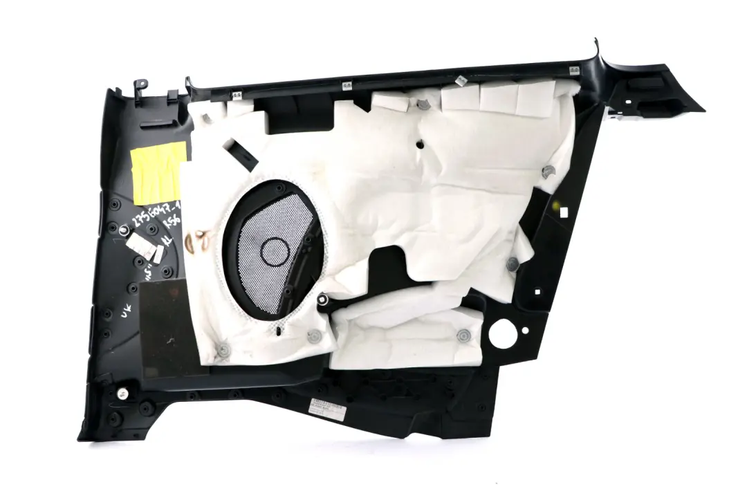 MINI R56 1 Panel Interior Lateral Cuarto Trasero Izquierdo Negro Cuadriculado - SKU 2756047-1 - Número de pieza 2756047
