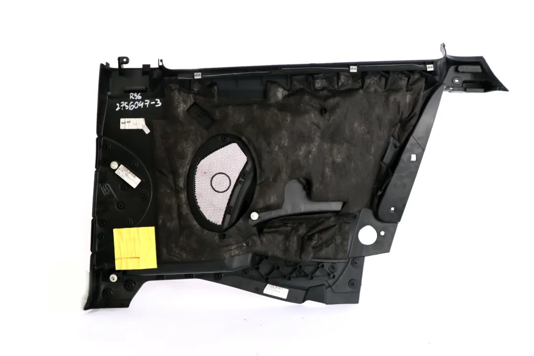 Lateral Interni Bordo Pannello Quarto Rear Sinistro N/S per Mini Cooper One R56 con numero di parte 51432756047 Mini Cooper One R56 Lateral Interni Bordo Pannello Quarto Rear Sinistro N/S - SKU 2756047-3 - Numero di parte 51432756047