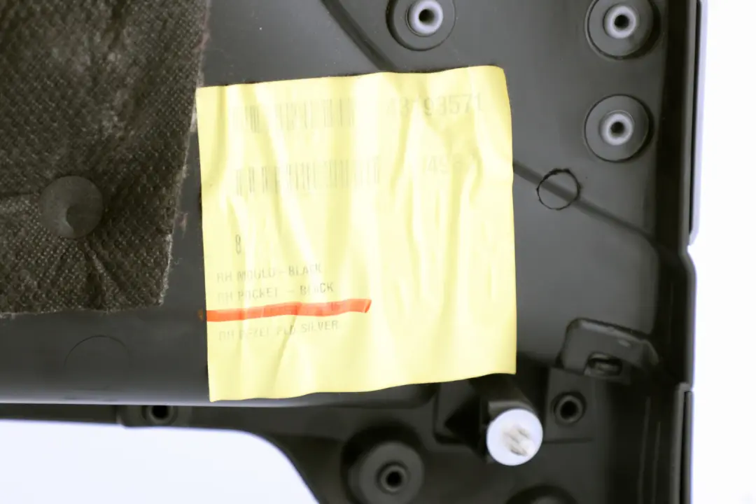 MINI Cooper One R56 Seitenverkleidung Hinten Rechts Verkleidung Abdekung Schwarz - SKU 2756048-3 - Teilenummer 2756048