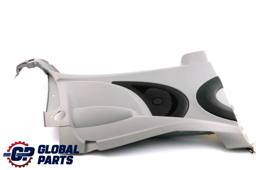 Left N/S Lateral Interior Trim Panel Quarter Gotham Grey to BMW Mini R56 Rear with Part number 2756049 BMW Mini R56 Rear Left N/S Lateral Interior Trim Panel Quarter Gotham Grey - SKU 2756049 - Part number 2756049