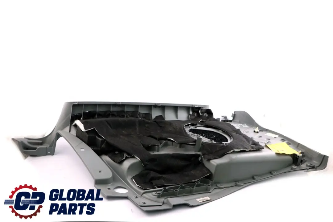 Right O/S Lateral Interior Trim Panel Quarter Gotham Grey to BMW Mini R56 1 Rear with Part number 2756050 BMW Mini R56 1 Rear Right O/S Lateral Interior Trim Panel Quarter Gotham Grey - SKU 2756050-1 - Part number 2756050