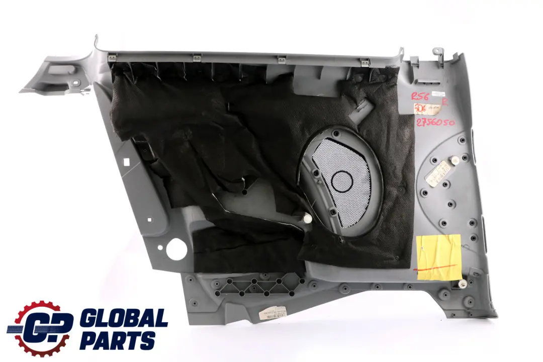 BMW Mini Cooper R56 Seitenverkleidung Hinten Rechts Türverkleidung Gotham Grau - SKU 2756050 - Teilenummer 2756050