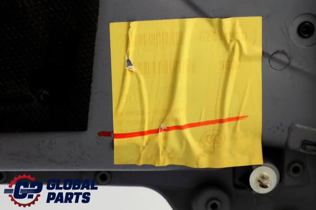 Right O/S Lateral Interior Trim Panel Quarter Gotham Grey to BMW Mini R56 Rear with Part number 2756050 BMW Mini R56 Rear Right O/S Lateral Interior Trim Panel Quarter Gotham Grey - SKU 2756050 - Part number 2756050