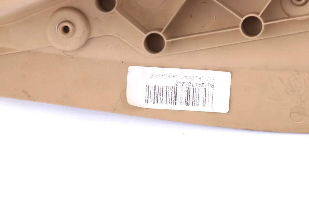 Mini Cooper One R56 Panel Lateral Interior Trasero Izquierdo Beige - SKU 2756051 - Número de pieza 2756051