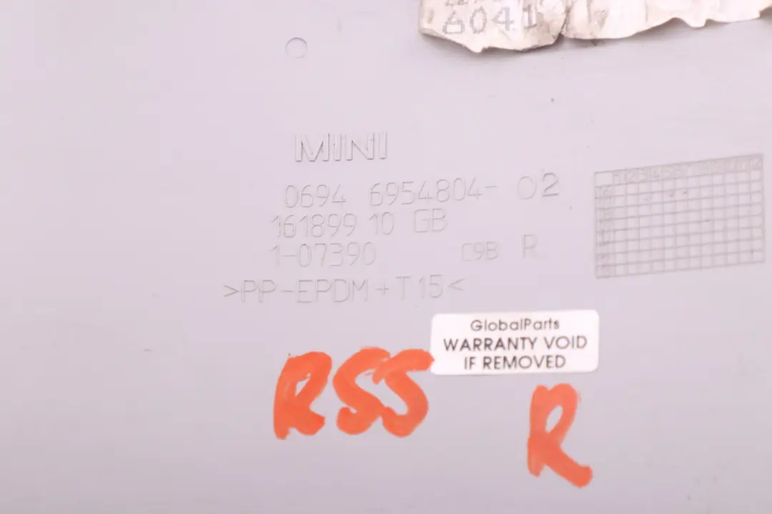 R55N LCi Blende C-Säule rechts HELL GRAU 6954804 für BMW MINI Clubman R55 mit Teilenummer 2756080 BMW MINI Clubman R55 R55N LCi Blende C-Säule rechts HELL GRAU 6954804 - SKU 2756080 - Teilenummer 2756080