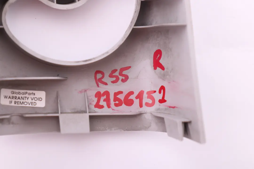 R55N LCI Blende B1-Säule rechts HELLGRAU GRAU für MINI Clubman R55 mit Teilenummer 2756152 MINI Clubman R55 R55N LCI Blende B1-Säule rechts HELLGRAU GRAU - SKU 2756152 - Teilenummer 2756152