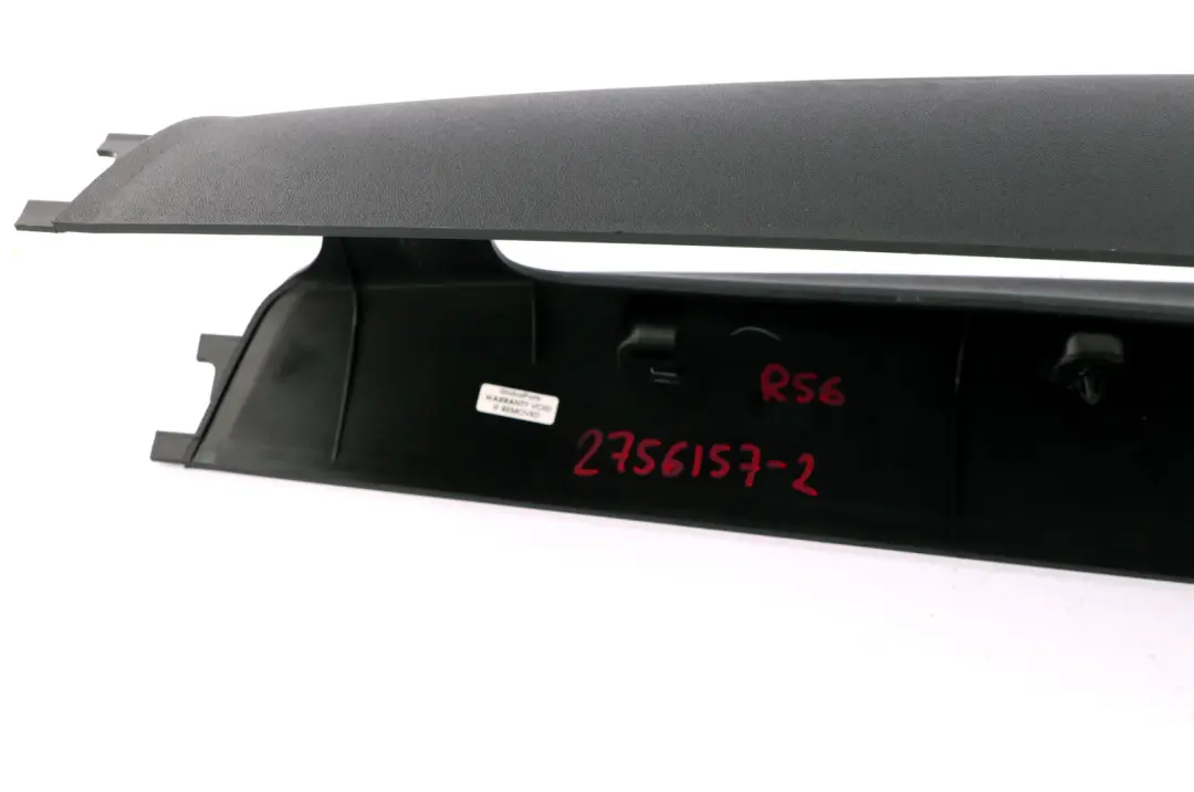 *Mini Cooper R55 R56 R57 Handbremskonsole Navigation Schwarz Chrome 2752935 für mit Teilenummer 2756157 *Mini Cooper R55 R56 R57 Handbremskonsole Navigation Schwarz Chrome 2752935 - SKU 2756157-2 - Teilenummer 2756157