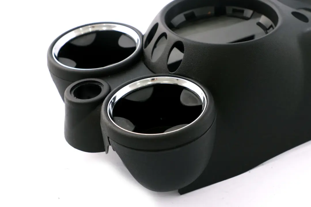 Handbrake Centre Console Chrome Trim Cup Holder Chrome to Mini Cooper R55 R56 R57 with Part number 2756157 Mini Cooper R55 R56 R57 Handbrake Centre Console Chrome Trim Cup Holder Chrome - SKU 2756157-2 - Part number 2756157