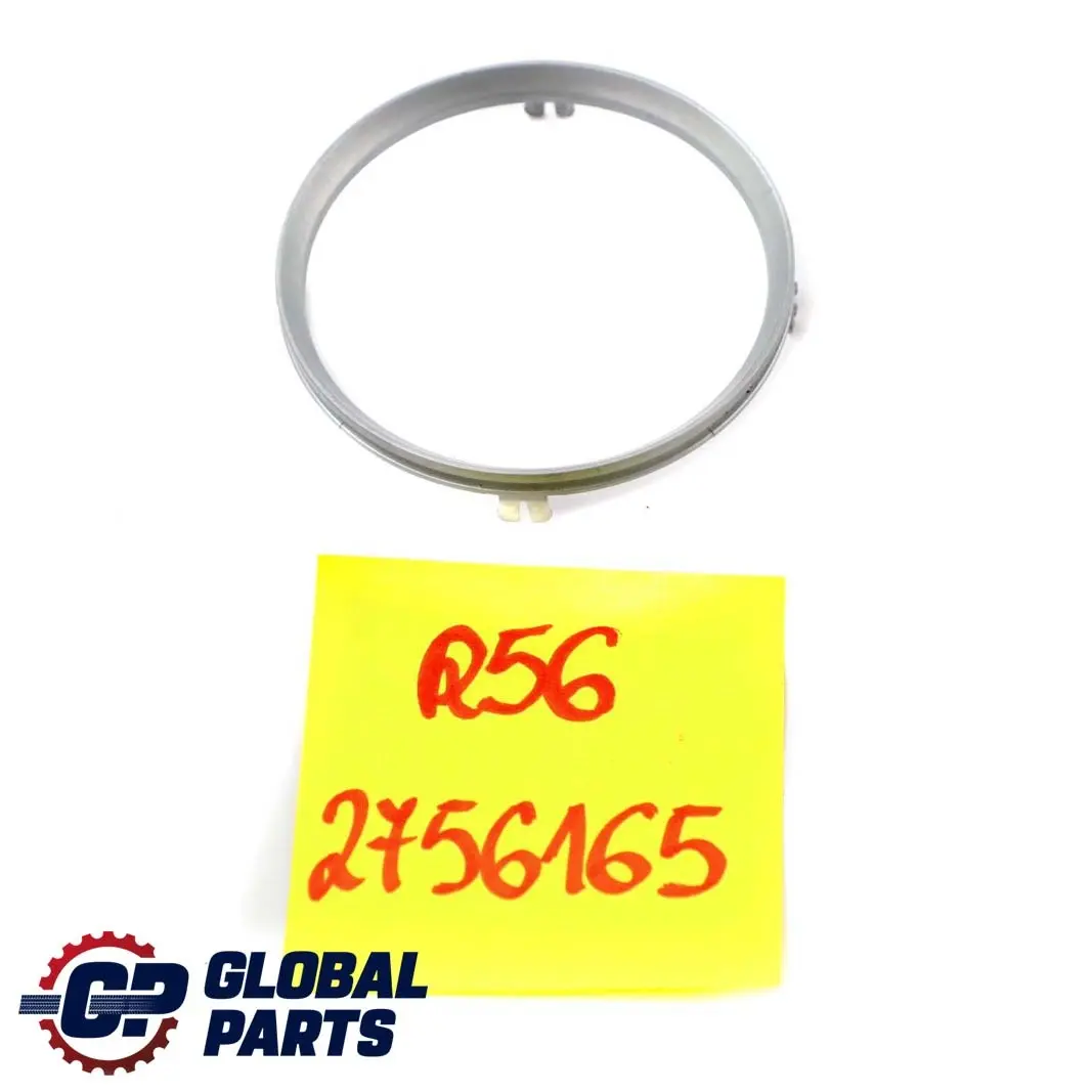 Zierring Getränkehalter Links Vorn Silber für BMW Mini Cooper One R55 R56 mit Teilenummer 2756165 BMW Mini Cooper One R55 R56 Zierring Getränkehalter Links Vorn Silber - SKU 2756165 - Teilenummer 2756165